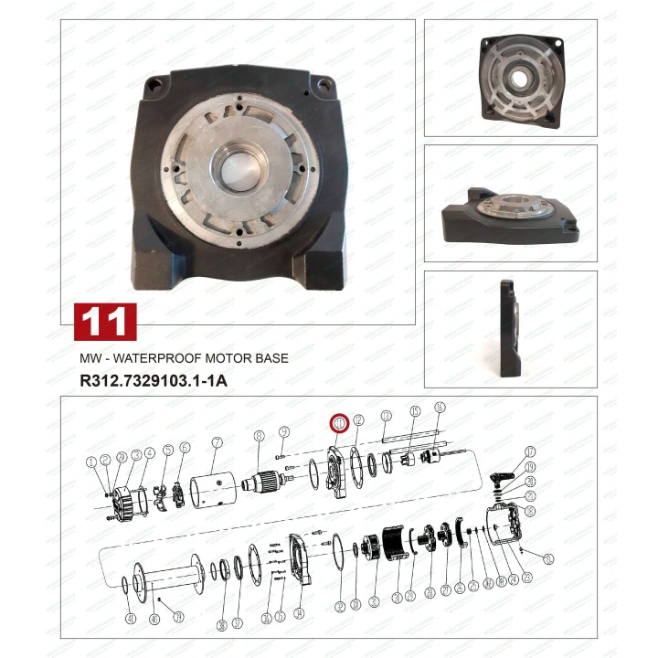 Piesă de Schimb Troliu, T-Max Impermeabile (1) - EDK.ro