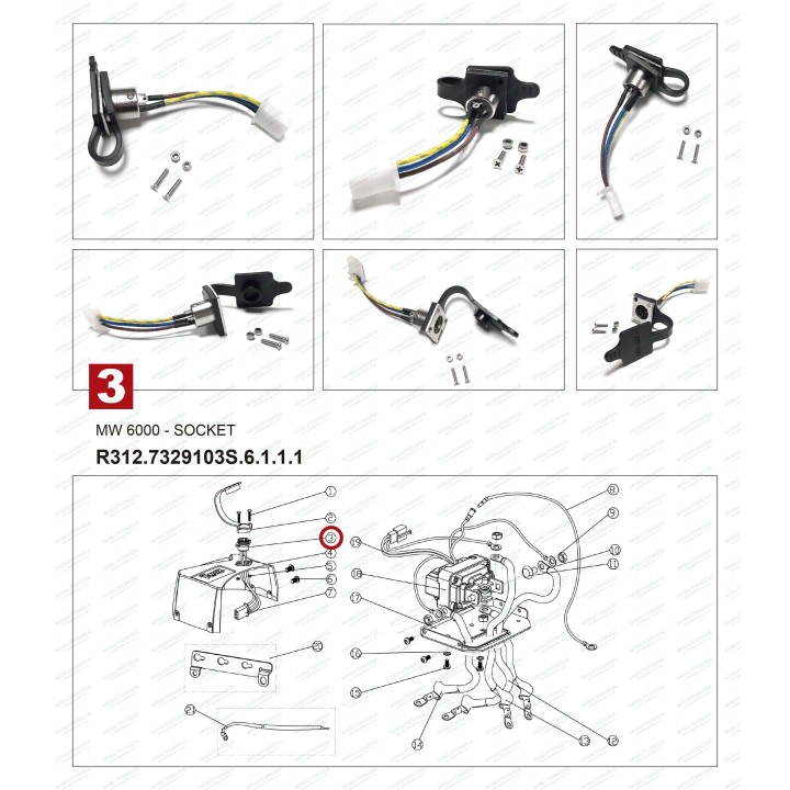 Winch Spare Part, T-Max Musclelift - EDK.ro