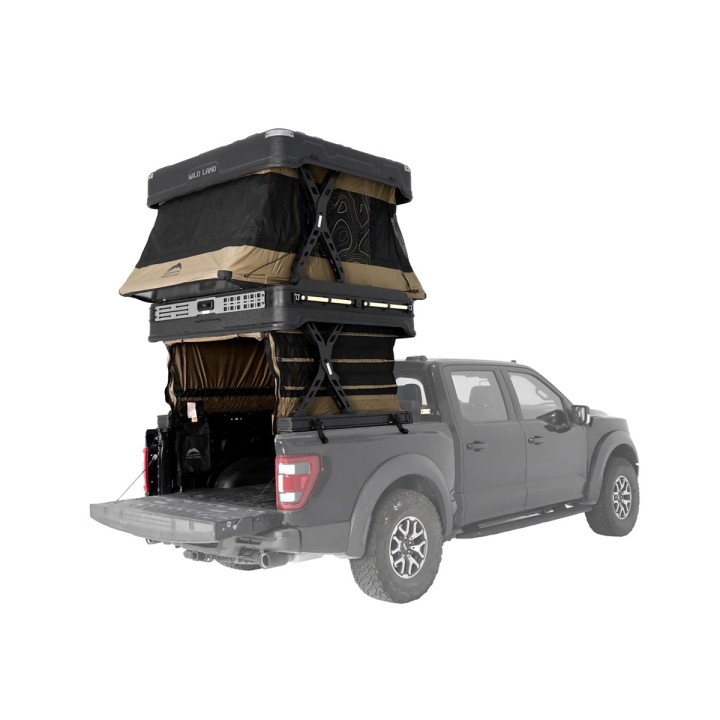 Kit Suporturi de Montare, WildLand WINGMAN X Plafon Tent (Requires Support ), Ford Ranger, Toyota Hilux Raptor 2016 - 2026 - EDK