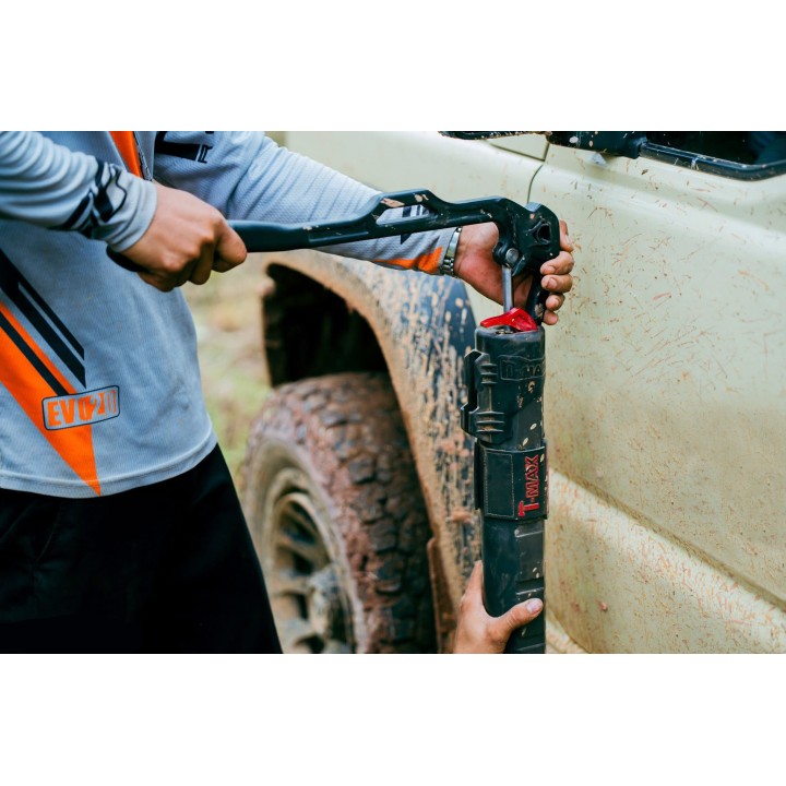 Cric Hidraulic cu Kit de Accesorii și Bază, T-Max - EDK.ro