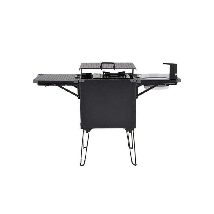 Camping Kitchen Box, WildLand Multi-function Foldable and Portable - EDK.ro