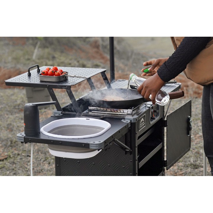 Camping Kitchen Box, WildLand Multi-function Foldable and Portable - EDK.ro