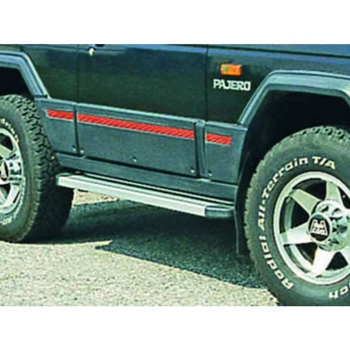 Side Steps, Arrigoni 4x4 STD, Mitsubishi Montero 1982 - 1991 - EDK.ro
