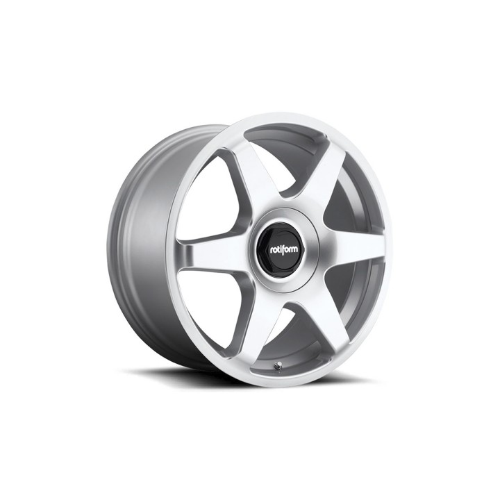 Alloy Wheel, Rotiform SIX, 18x8.5, ET 35, 5x114.3, 72.56, Silver - EDK.ro