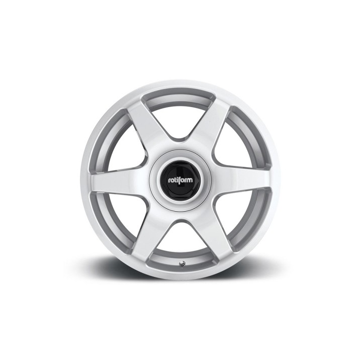 Alloy Wheel, Rotiform SIX, 18x8.5, ET 35, 5x114.3, 72.56, Silver - EDK.ro