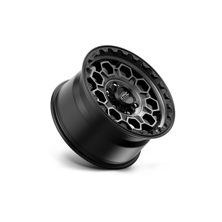 Alloy Wheel, KMC KM545 TREK, 17x9.0, ET 18, 5x127, 71.50, Black - EDK.ro