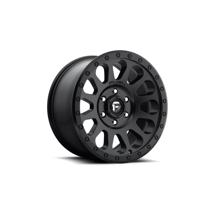 Jantă de Aluminiu, FUEL VECTOR, 16x8.0, ET 20, 5x120, 65.07, Negru - EDK.ro