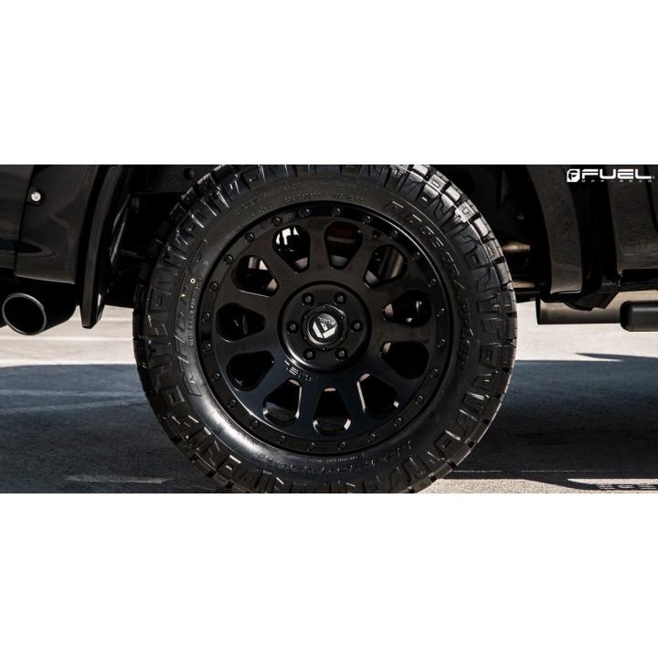 Alloy Wheel, FUEL VECTOR, 16x8.0, ET 20, 5x114.3, 72.56, Black - EDK.ro