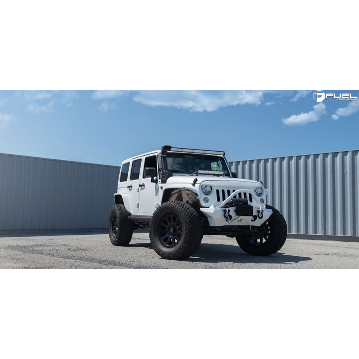 Jantă de Aluminiu, FUEL VECTOR, 16x8.0, ET 20, 5x114.3, 72.56, Negru - EDK.ro