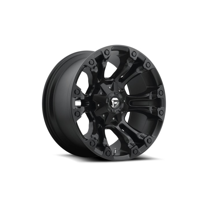 Jantă de Aluminiu, FUEL VAPOR, 20x9.0, ET 2, 6x135 / 6x139.7, 106.10, Negru - EDK.ro