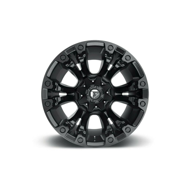Alloy Wheel, FUEL VAPOR, 20x10.0, ET 18, 5x114.3 / 5x127, 78.10, Black - EDK.ro