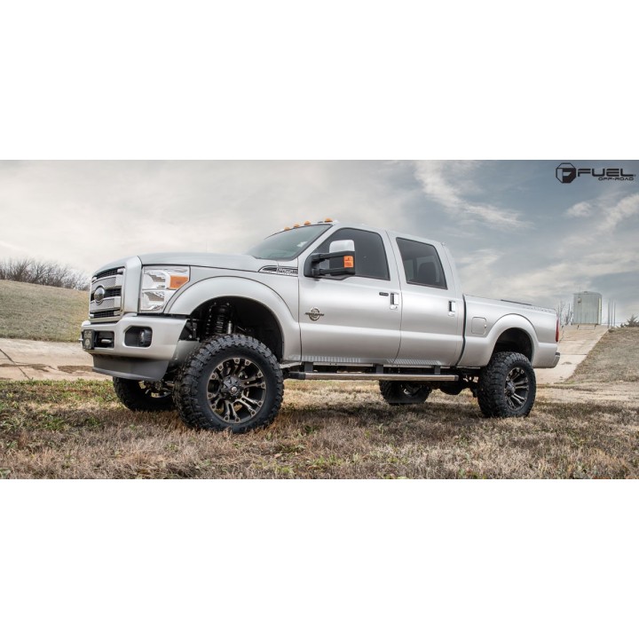 Alloy Wheel, FUEL VAPOR, 17x9.0, ET 20, 6x139.7, 106.10, Black - EDK.ro