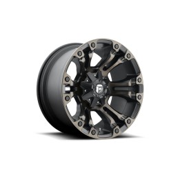 Alloy Wheel, FUEL VAPOR, 17x9.0, ET 1, 5x114.3 / 5x127, 78.10, Black - EDK.ro