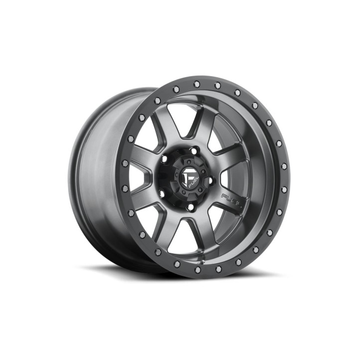 Alloy Wheel, FUEL TROPHY, 17x8.5, ET 6, 6x139.7, 108.00, Black - EDK.ro