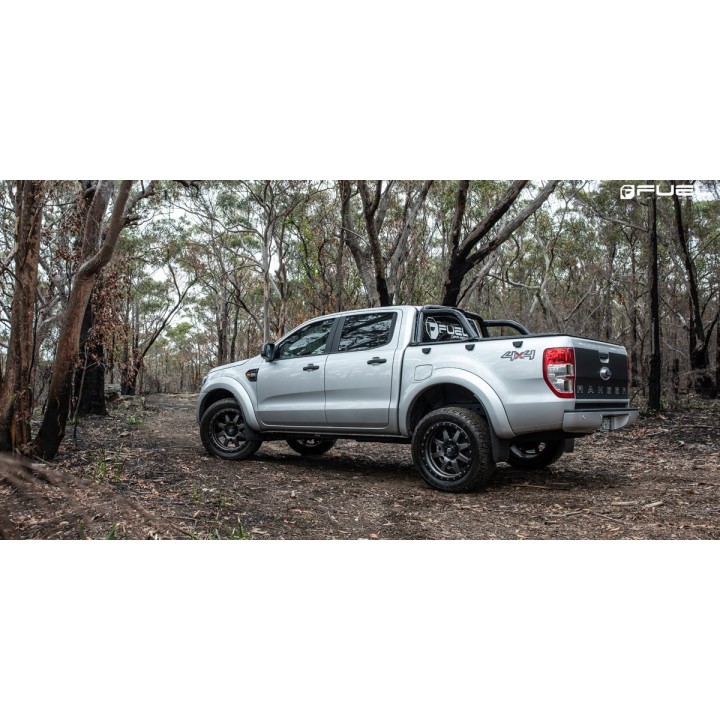Jantă de Aluminiu, FUEL TROPHY, 17x8.5, ET 6, 6x139.7, 108.00, Negru - EDK.ro