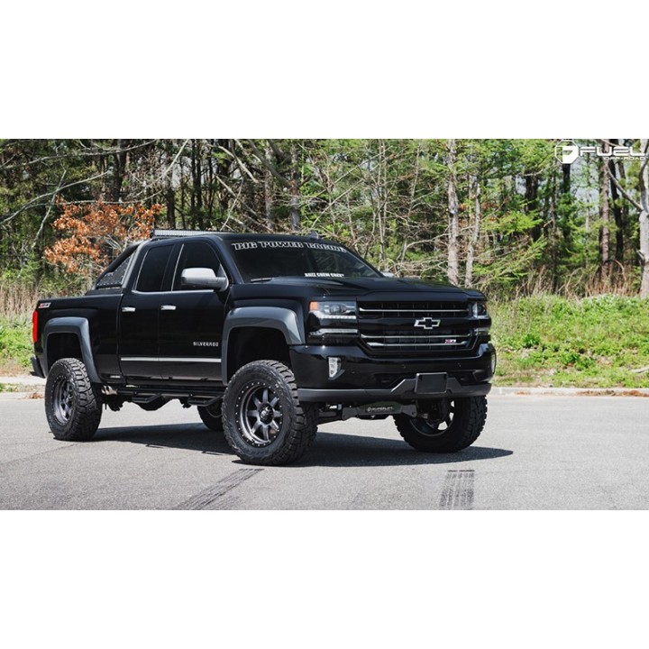 Alloy Wheel, FUEL TROPHY, 17x8.5, ET 6, 6x139.7, 108.00, Black - EDK.ro