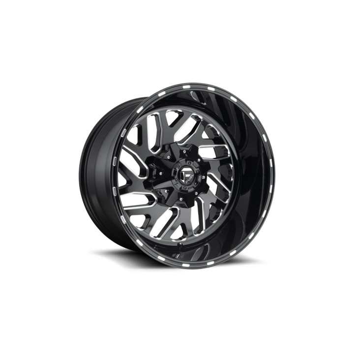 Alloy Wheel, FUEL TRITON, 22x10.0, ET 18, 5x114.3 / 5x127, 78.10, Black - EDK.ro