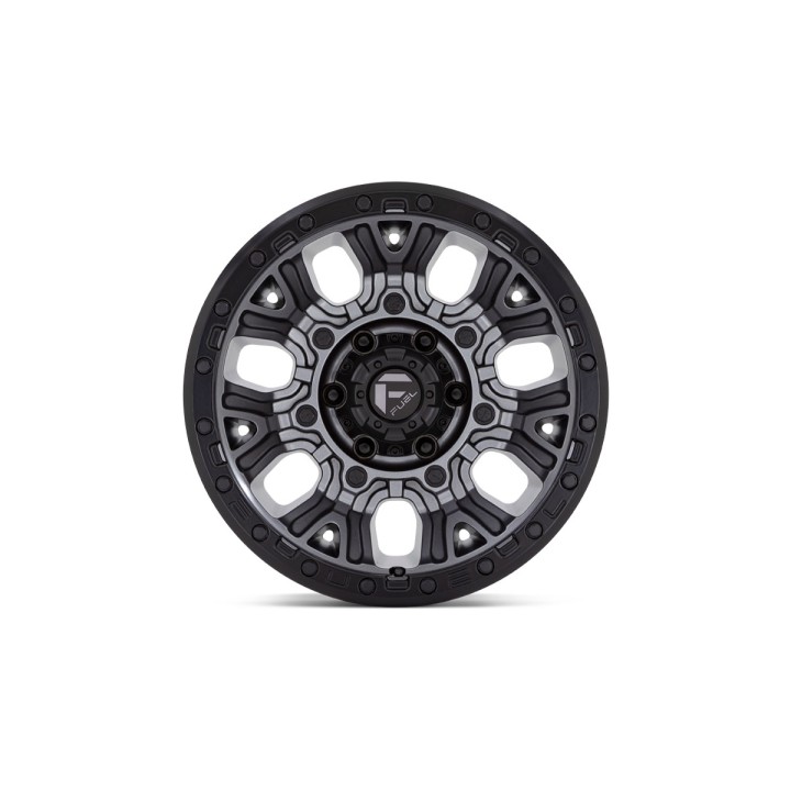 Jantă de Aluminiu, FUEL TRACTION, 20x9.0, ET 1, 5x127, 71.50, Negru - EDK.ro