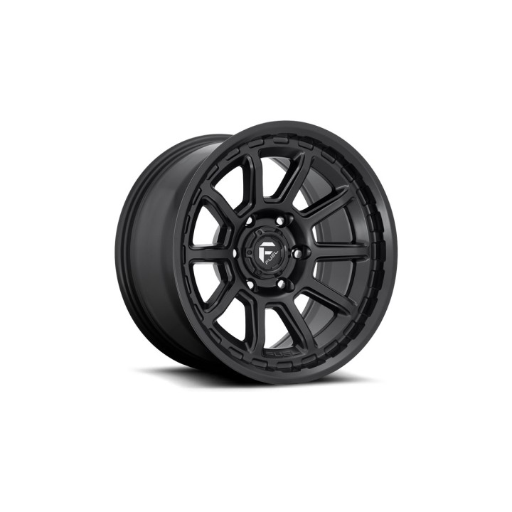 Alloy Wheel, FUEL TORQUE, 18x9.0, ET 20, 6x139.7, 106.10, Black - EDK.ro