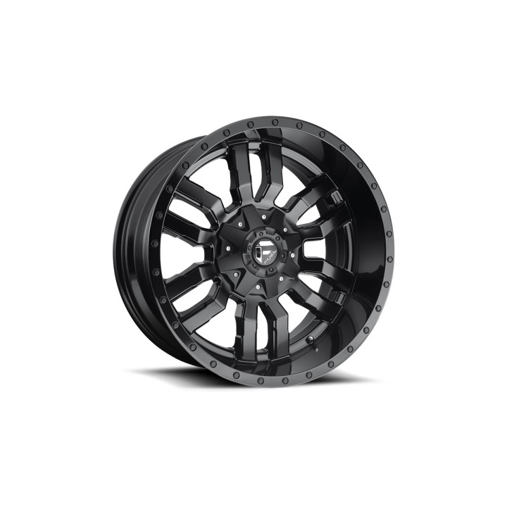 Alloy Wheel, FUEL SLEDGE, 17x8.0, ET 35, 5x120, 65.07, Black - EDK.ro