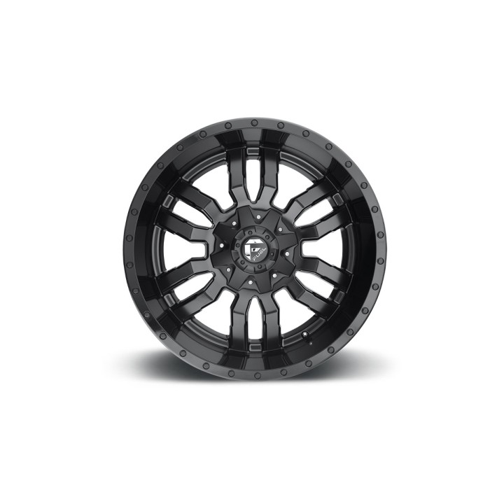Jantă de Aluminiu, FUEL SLEDGE, 17x8.0, ET 35, 5x120, 65.07, Negru - EDK.ro
