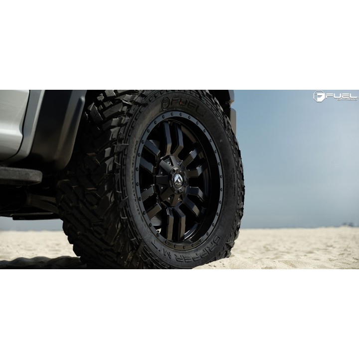 Alloy Wheel, FUEL SLEDGE, 17x8.0, ET 35, 5x120, 65.07, Black - EDK.ro
