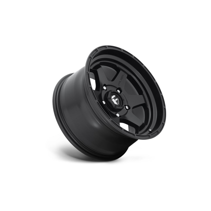 Jantă de Aluminiu, FUEL SHOK, 16x7.0, ET 42, 5x160, 65.07, Negru - EDK.ro