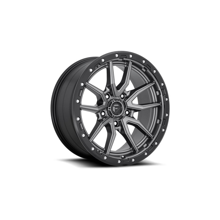 Alloy Wheel, FUEL REBEL, 18x9.0, ET 20, 6x139.7, 106.10, Black - EDK.ro