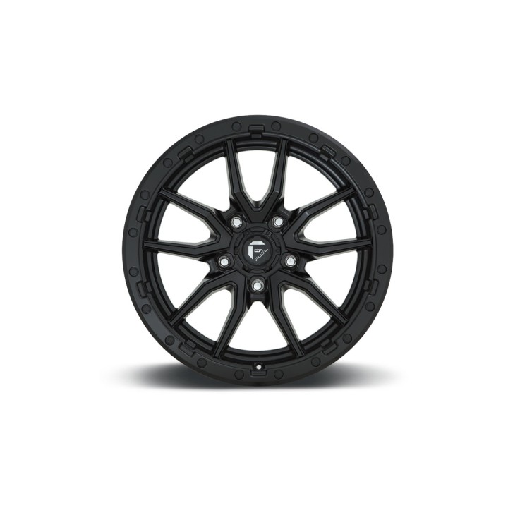 Jantă de Aluminiu, FUEL REBEL, 18x9.0, ET 20, 6x114.3, 66.06, Negru - EDK.ro