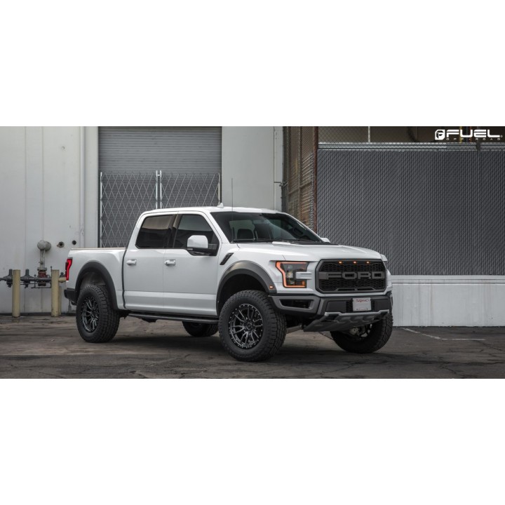 Jantă de Aluminiu, FUEL REBEL, 18x9.0, ET 20, 6x114.3, 66.06, Negru - EDK.ro