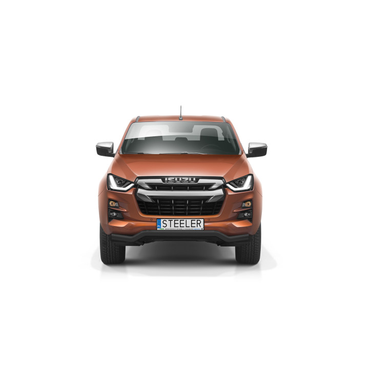 Bullbar Omologat RAR, Steeler 4x4 Sport Bar, Culoare Negru, Isuzu D-Max 2020 - Prezent - EDK.ro