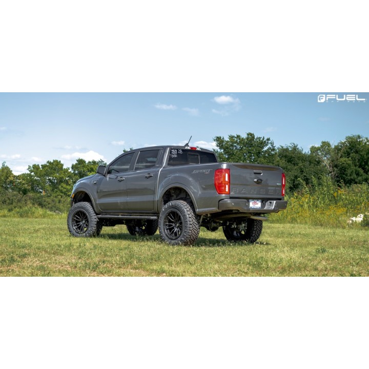 Alloy Wheel, FUEL REBEL, 17x9.0, ET 1, 6x139.7, 106.10, Black - EDK.ro