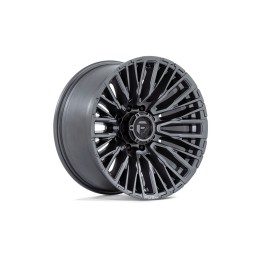 Jantă de Aluminiu, FUEL REBAR, 20x9.0, ET 20, 6x139.7, 106.10, Gri Metalizat - EDK.ro
