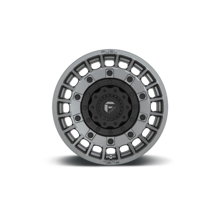 Alloy Wheel, FUEL MILITIA, 17x9.0, ET 1, 6x135 / 6x139.7, 106.10, Black - EDK.ro