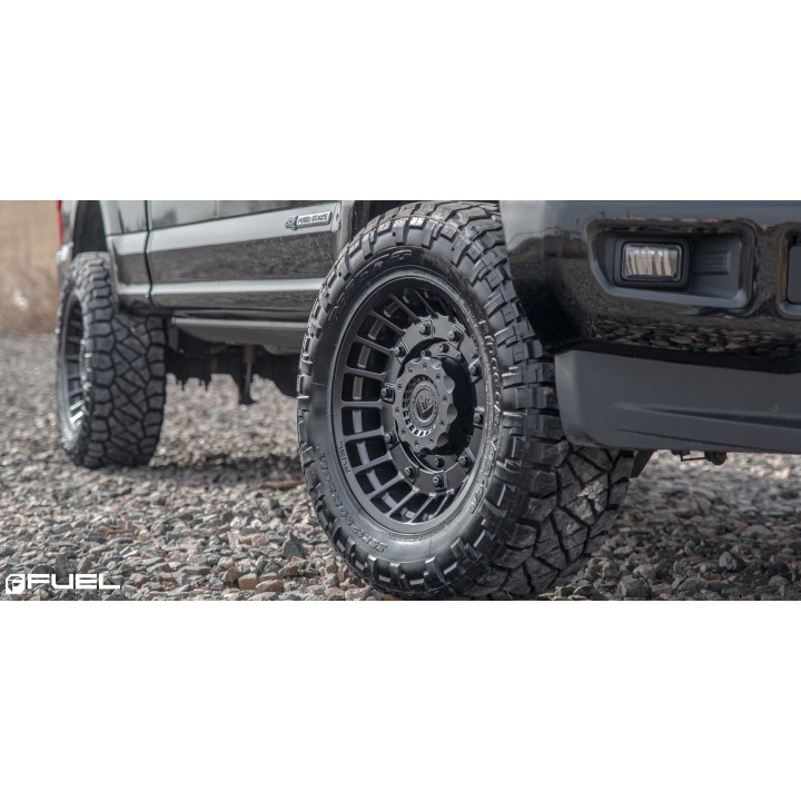 Jantă de Aluminiu, FUEL MILITIA, 17x9.0, ET 1, 6x135 / 6x139.7, 106.10, Negru - EDK.ro