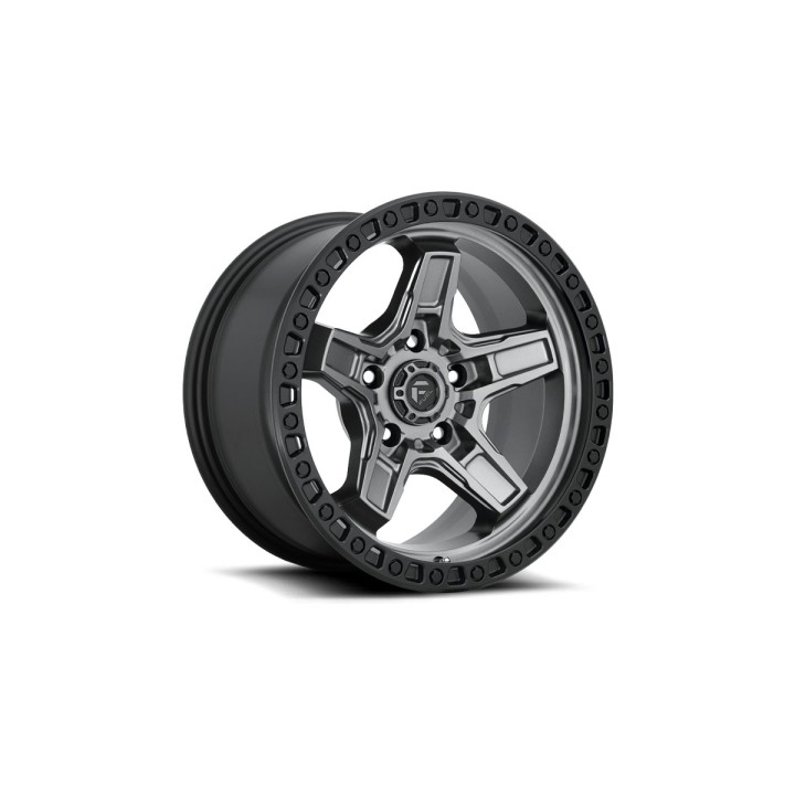 Alloy Wheel, FUEL KICKER, 17x9.0, ET 12, 6x114.3, 66.06, Black - EDK.ro