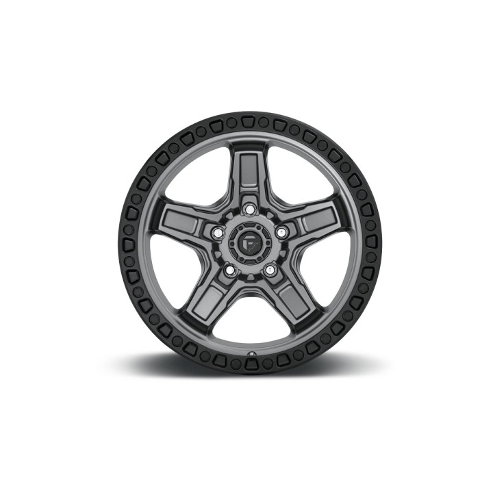 Alloy Wheel, FUEL KICKER, 17x9.0, ET 12, 6x114.3, 66.06, Black - EDK.ro