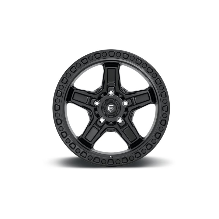 Jantă de Aluminiu, FUEL KICKER, 17x9.0, ET 12, 6x114.3, 66.06, Negru - EDK.ro