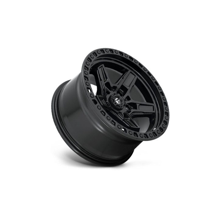 Alloy Wheel, FUEL KICKER, 17x9.0, ET 12, 6x114.3, 66.06, Black - EDK.ro