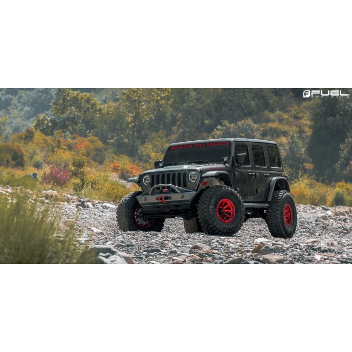 Jantă de Aluminiu, FUEL COVERT, 18x9.0, ET 20, 6x139.7, 106.10, Negru - EDK.ro