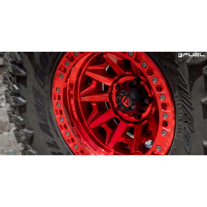 Jantă de Aluminiu, FUEL COVERT, 18x9.0, ET 20, 6x139.7, 106.10, Negru - EDK.ro