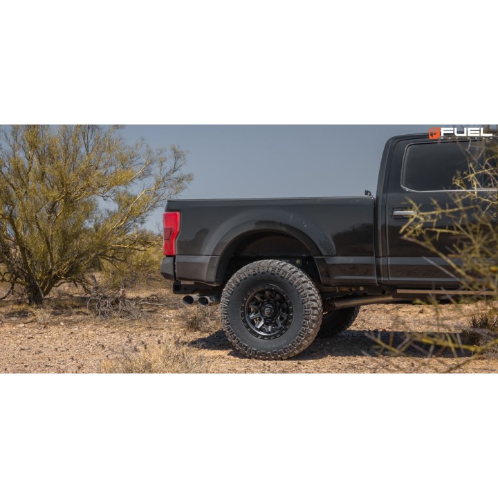 Jantă de Aluminiu, FUEL COVERT, 17x9.0, ET -12, 6x139.7, 106.10, Negru - EDK.ro