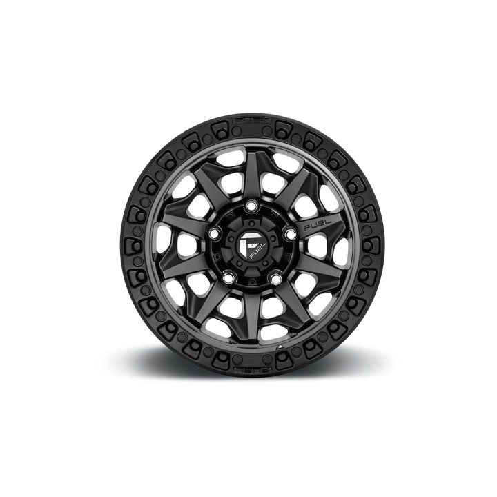 Alloy Wheel, FUEL COVERT, 17x8.5, ET 14, 6x139.7, 106.10, Black - EDK.ro