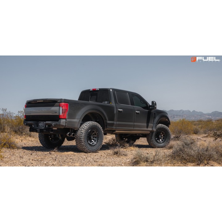 Jantă de Aluminiu, FUEL COVERT, 16x8.0, ET 1, 6x139.7, 106.10, Negru - EDK.ro