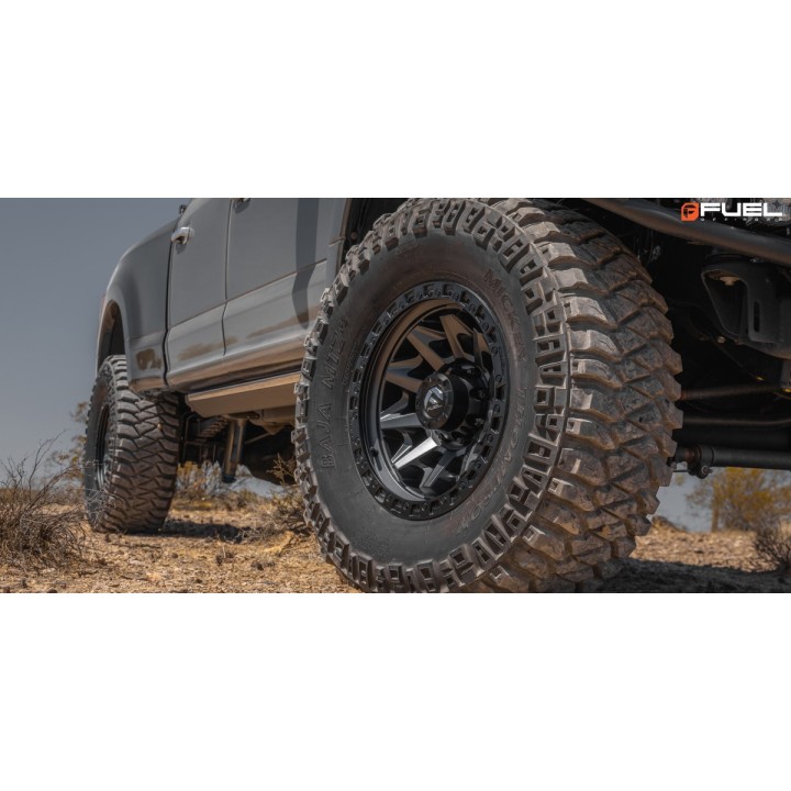 Alloy Wheel, FUEL COVERT, 16x8.0, ET 1, 6x139.7, 106.10, Black - EDK.ro