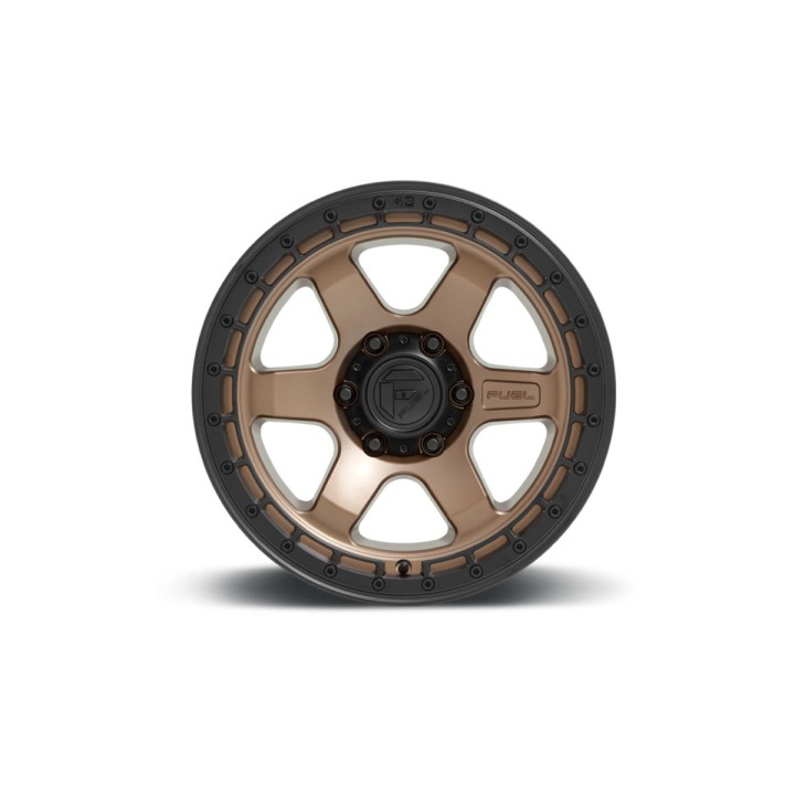 Alloy Wheel, FUEL BLOCK, 17x9.0, ET 1, 6x139.7, 106.10, Black - EDK.ro