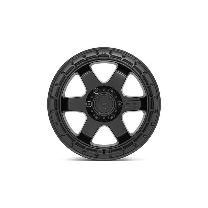 Jantă de Aluminiu, FUEL BLOCK, 17x9.0, ET 1, 6x114.3, 66.3, Negru - EDK.ro