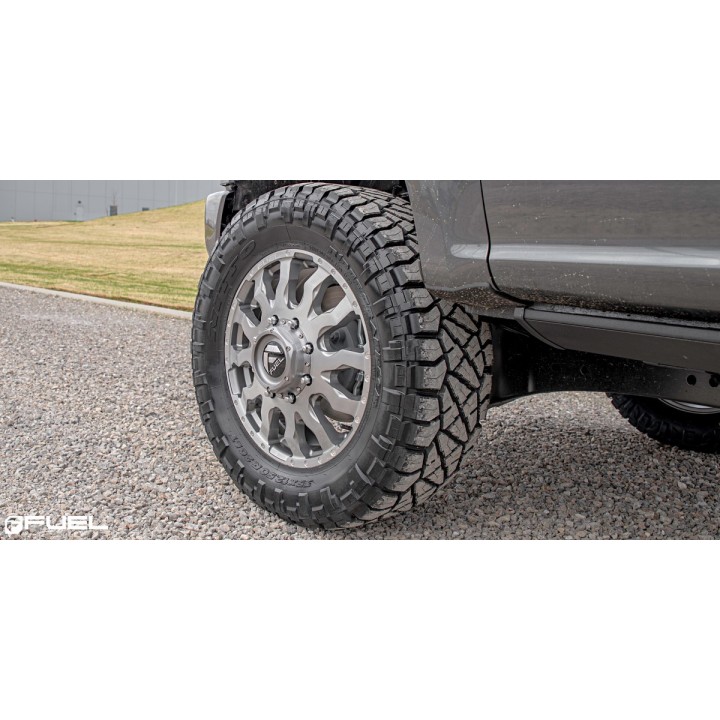 Jantă de Aluminiu, FUEL BLITZ, 18x9.0, ET 20, 6x139.7, 106.10, Platină - EDK.ro