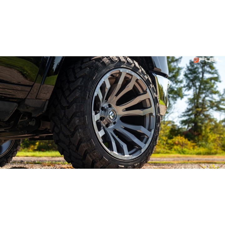 Jantă de Aluminiu, FUEL BLITZ, 18x9.0, ET 20, 6x139.7, 106.10, Platină - EDK.ro