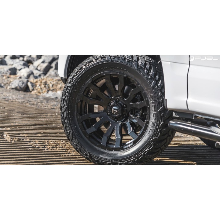 Alloy Wheel, FUEL BLITZ, 18x9.0, ET 20, 6x139.7, 106.10, Black - EDK.ro